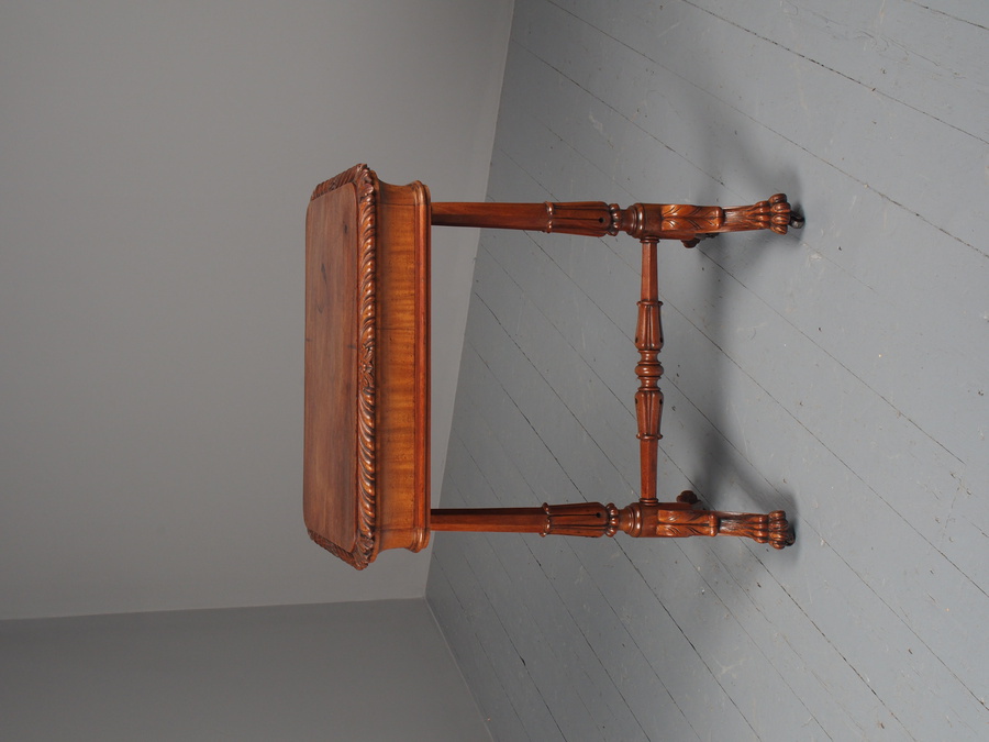 Antique Regency Mahogany Side Table