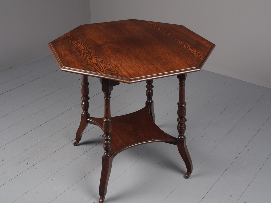 Antique Aesthetic Movement Ash Occasional Table