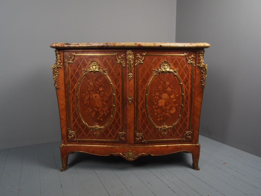Antique Antique French Marble Top Commode by G. Durand