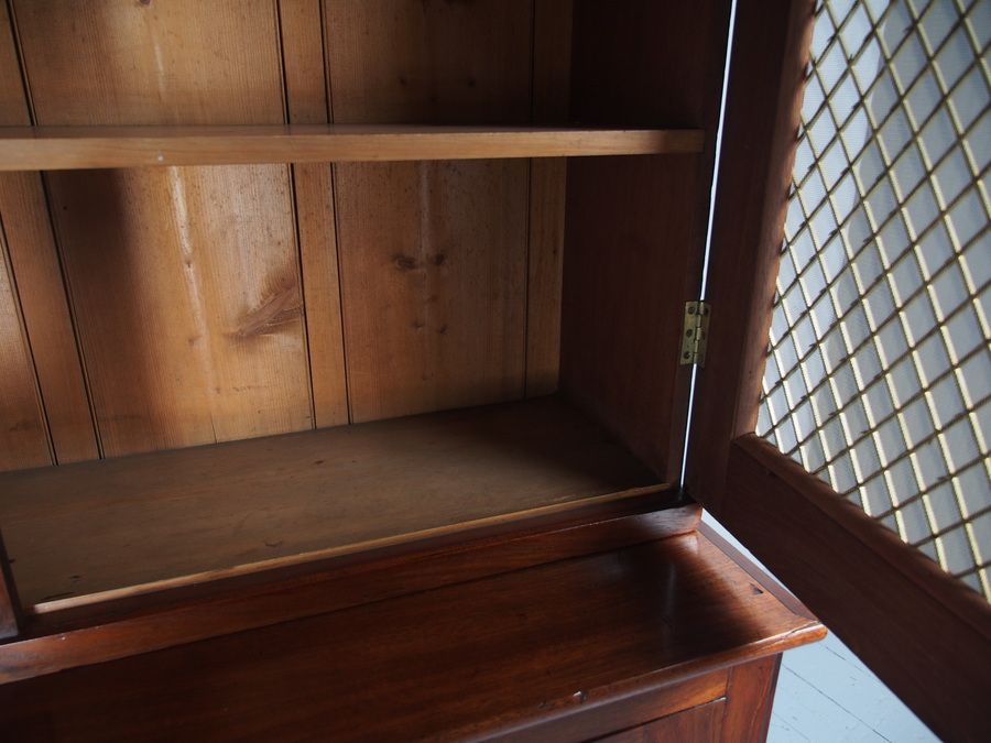 Antique Antique Late George IV Mahogany Cabinet Bookcase