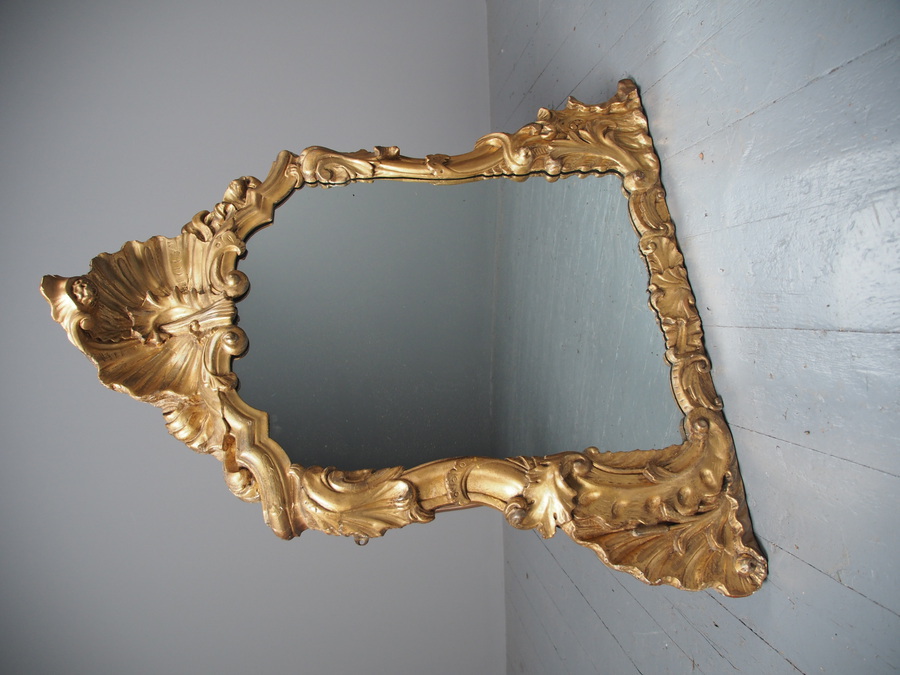 Antique Antique Giltwood Wall Mirror
