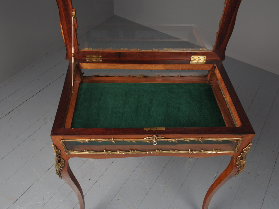 Antique Antique Victorian Rosewood Bijouterie Table