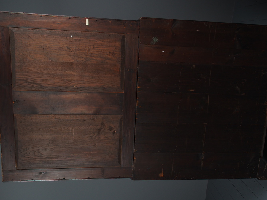 Antique Antique George III Inlaid Mahogany Bureau Bookcase