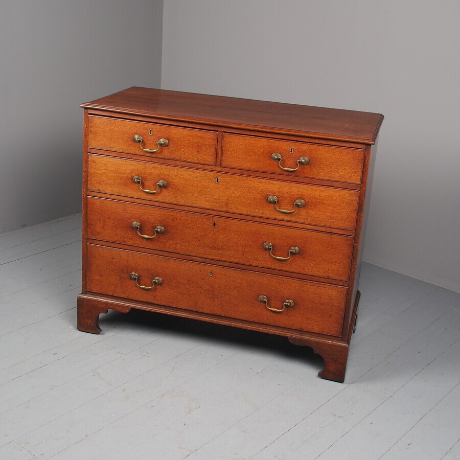 Antique George III Oak Chest of Drawers