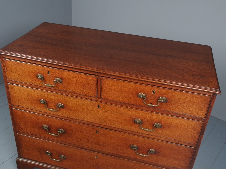 Antique Antique George III Oak Chest of Drawers