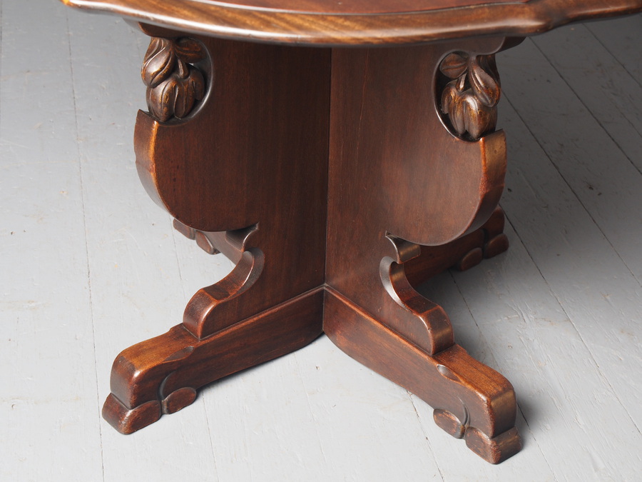 Antique Lorimer Design Mahogany Centre Table by Whytock and Reid