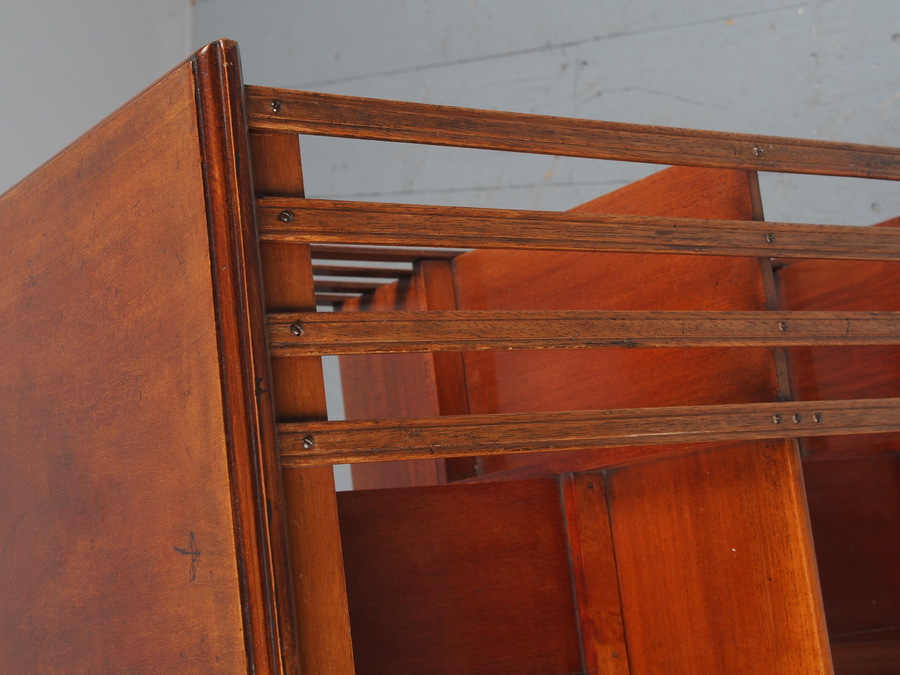 Antique Antique Edwardian Mahogany Revolving Bookcase