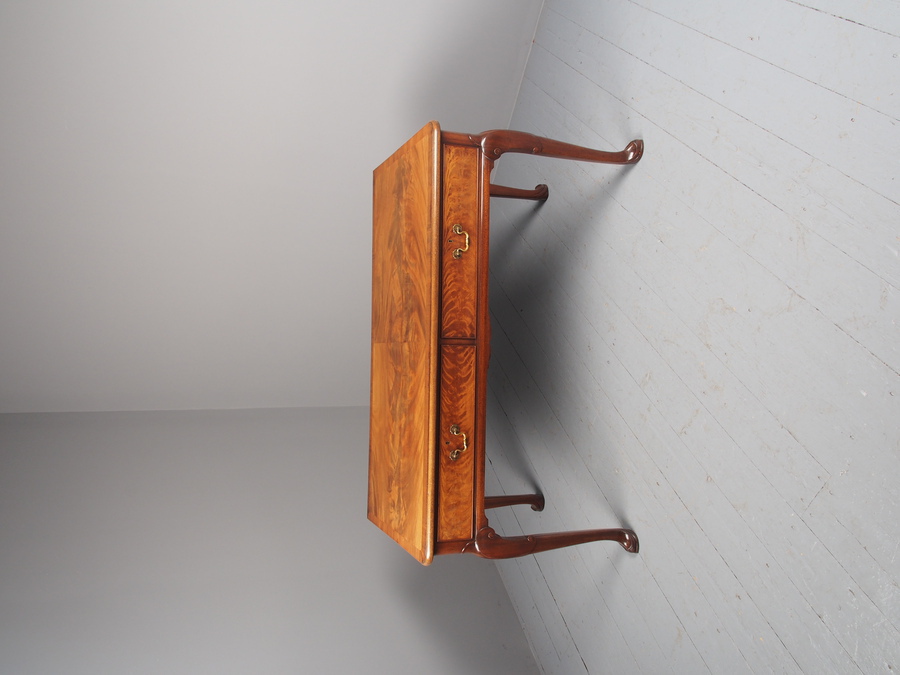 Antique Large Mahogany Side Table by Whytock and Reid