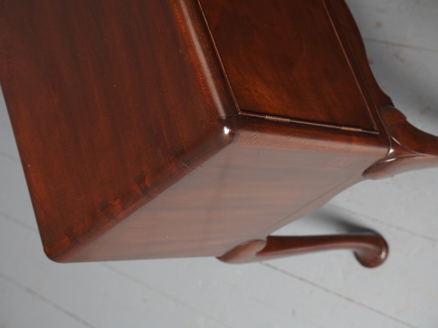 Antique Mahogany Bedside Table by Whytock and Reid