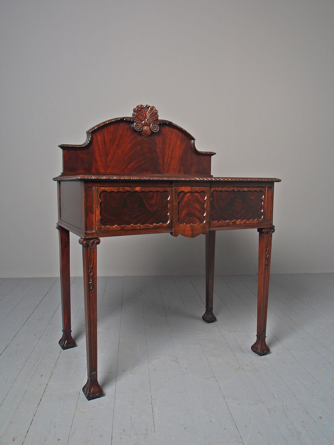 Antique Georgian Style Mahogany Hall or Serving Table