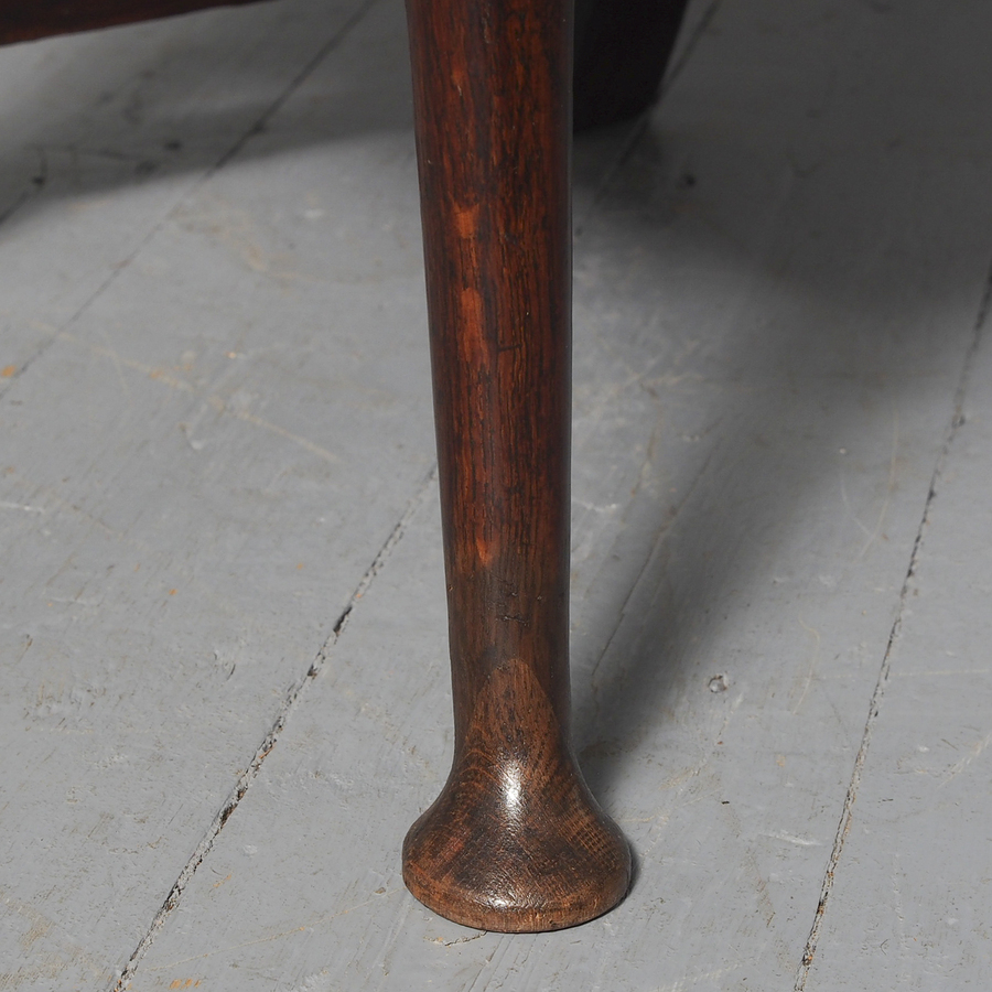 Antique George II Oak Armchair