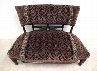 Victorian Carpet Sofa