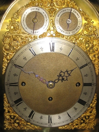 Antique Victorian 8 Bell and Coil Clock 