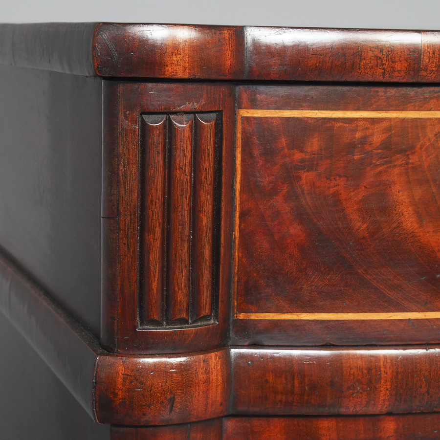 Antique Exceptional George IV Mahogany Scottish Sideboard. 