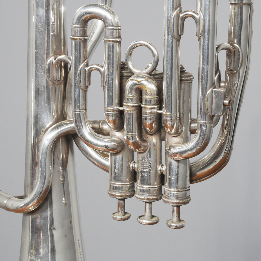 Antique Antique EPNS Trumpet Converted into Lamp