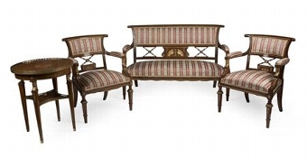 Empire Style 4 Piece Salon Suite