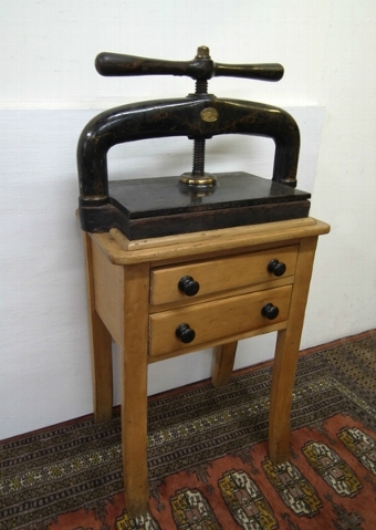Mid Victorian Bookpress on Stand