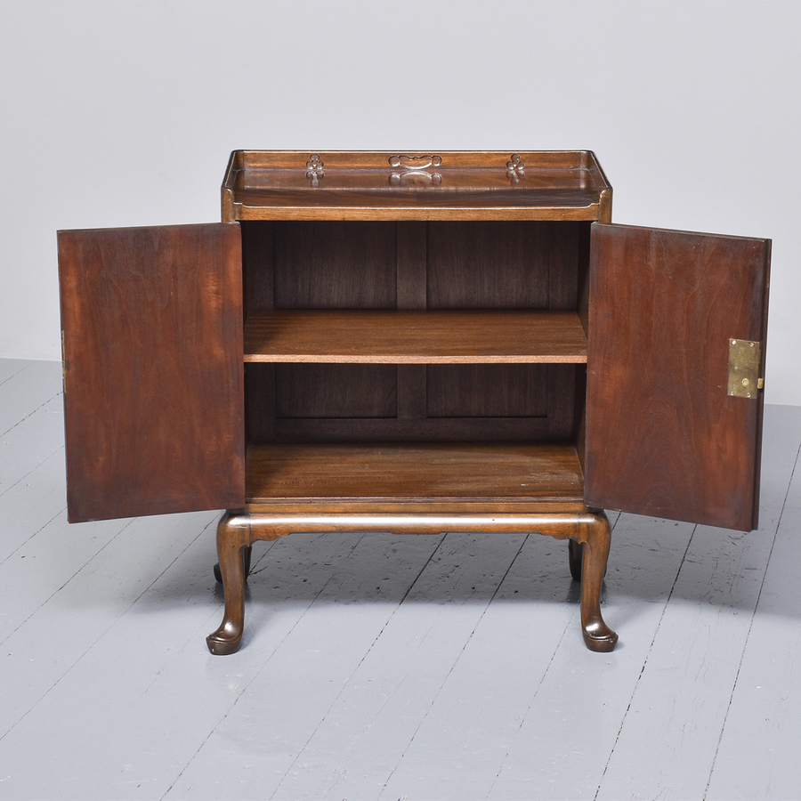 Antique Small Whytock & Reid Mahogany Side Cabinet