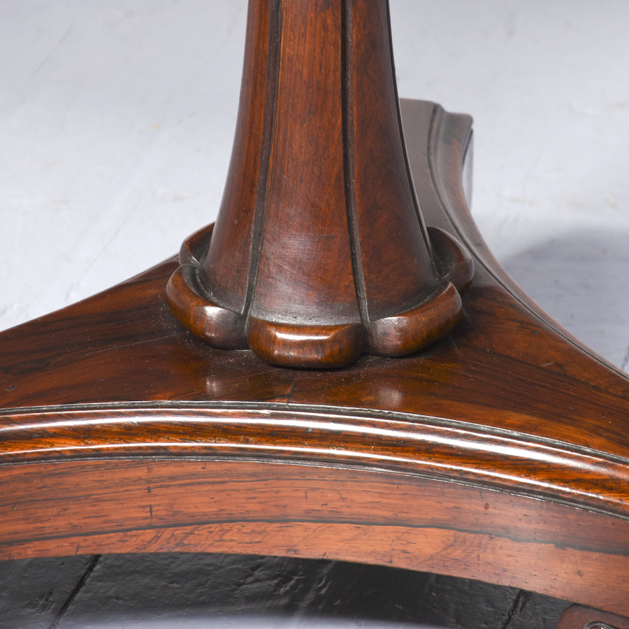 Antique Quality Pair of George IV Rosewood Occasional Tables