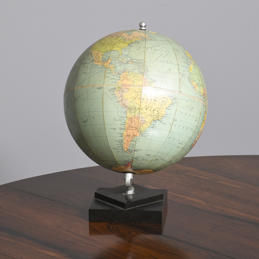 Antique Phillips 10” Challenge Globe on Stand