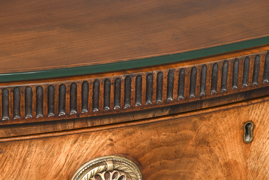 Antique George III Inlaid Mahogany Sideboard