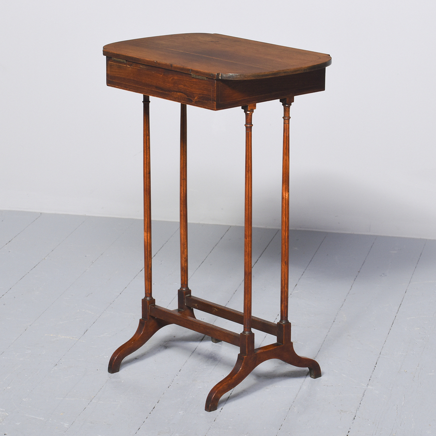Antique Rosewood Work Table