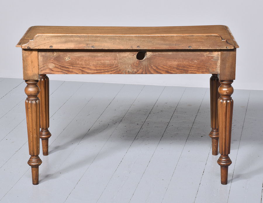 Antique Victorian 2 Drawer Side Table