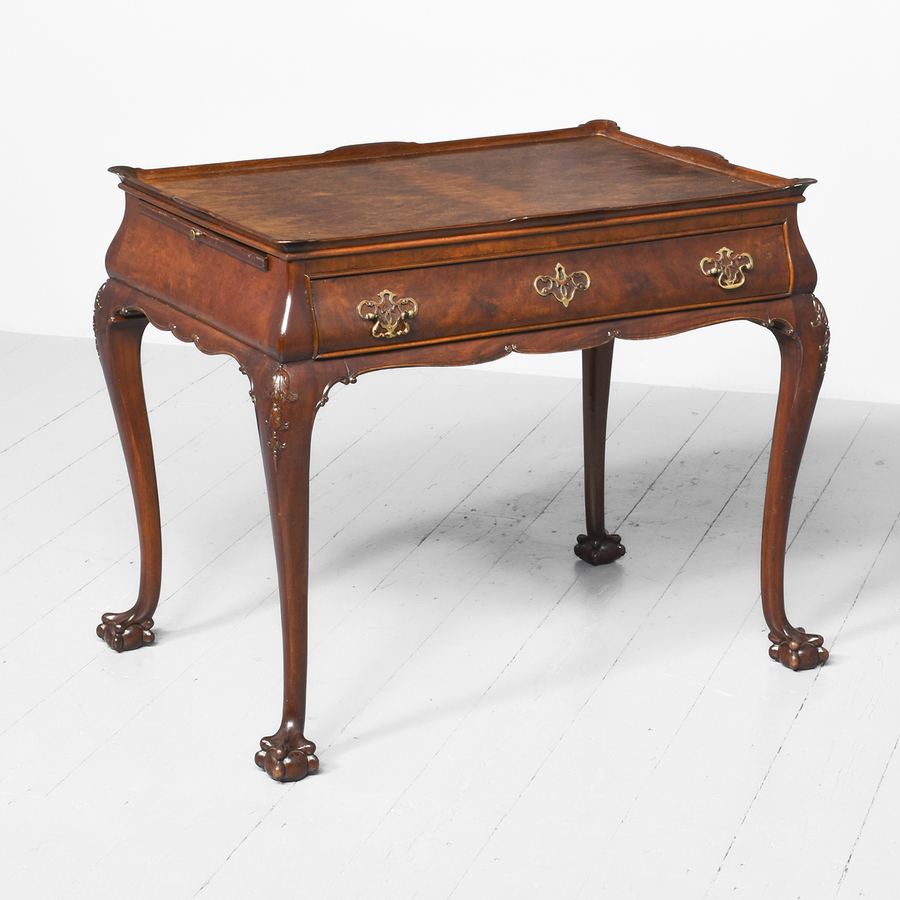 Antique Early George IV Mahogany Narrow Hall Table | ANTIQUES.CO.UK