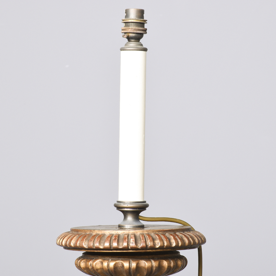 Antique Florentine Carved & Gilded Standard Lamp