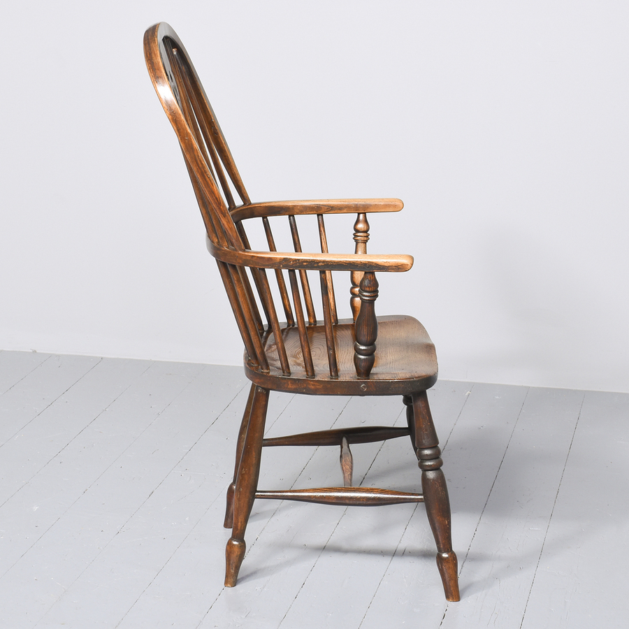 Antique Victorian Ash Windsor Chair
