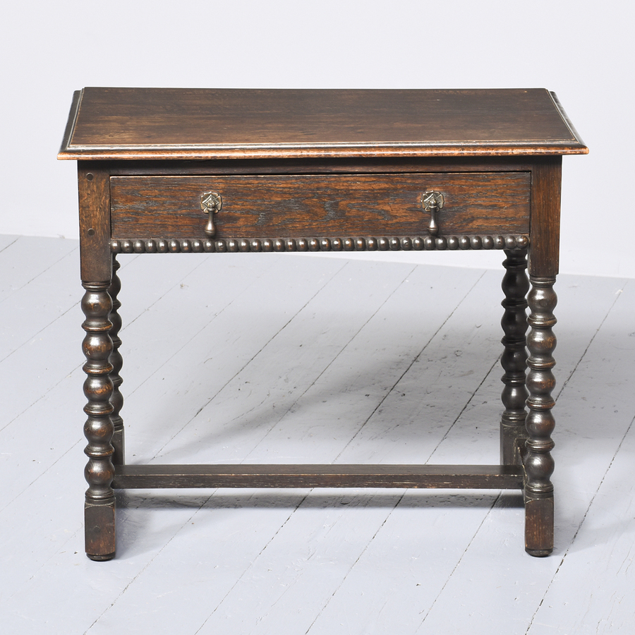 Antique Jacobean Style Side Table