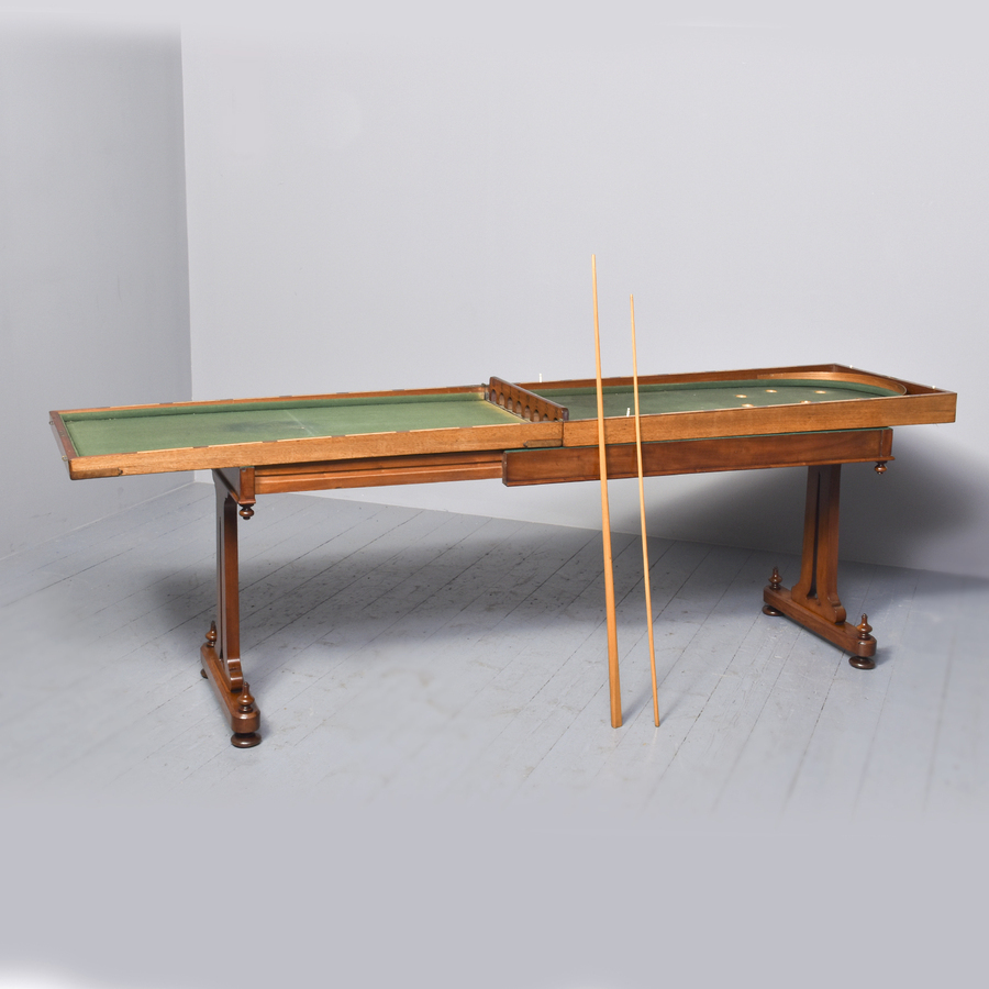 Antique William IV Bagatelle Table 