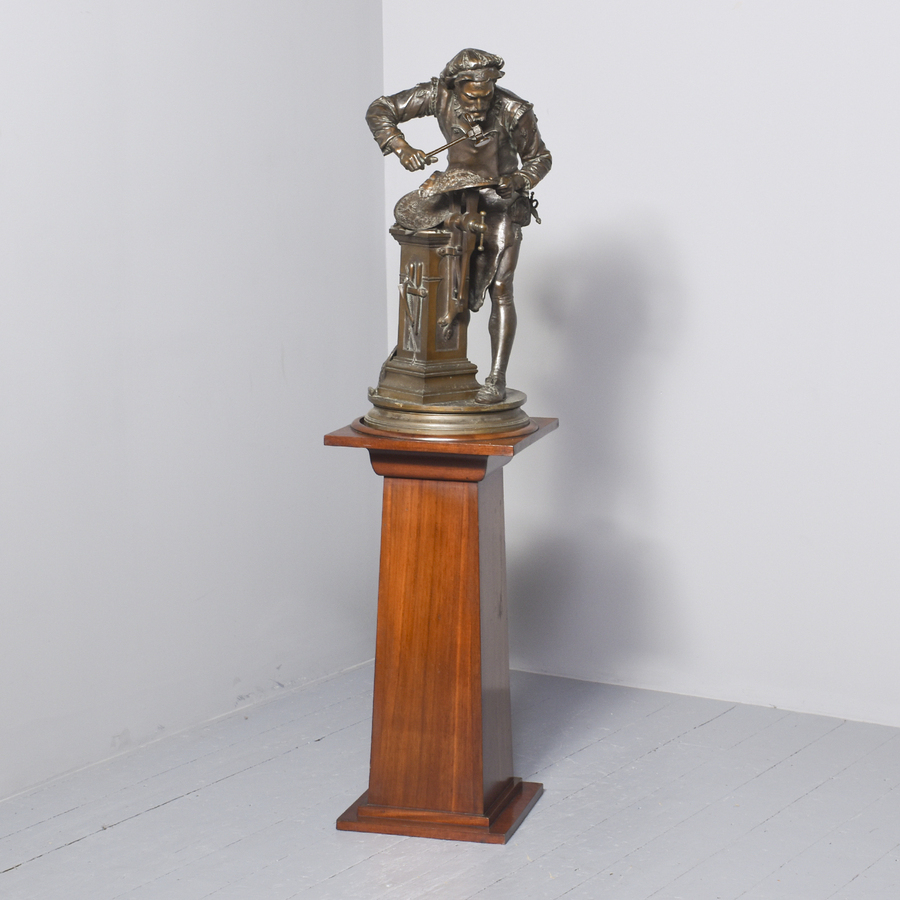 Antique ‘A Gaudez’ Bronze Stature