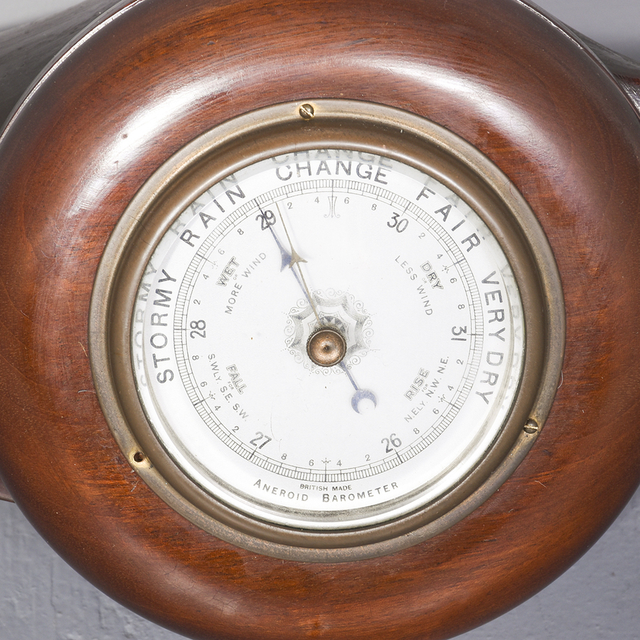 Antique Twin Propeller Barometer