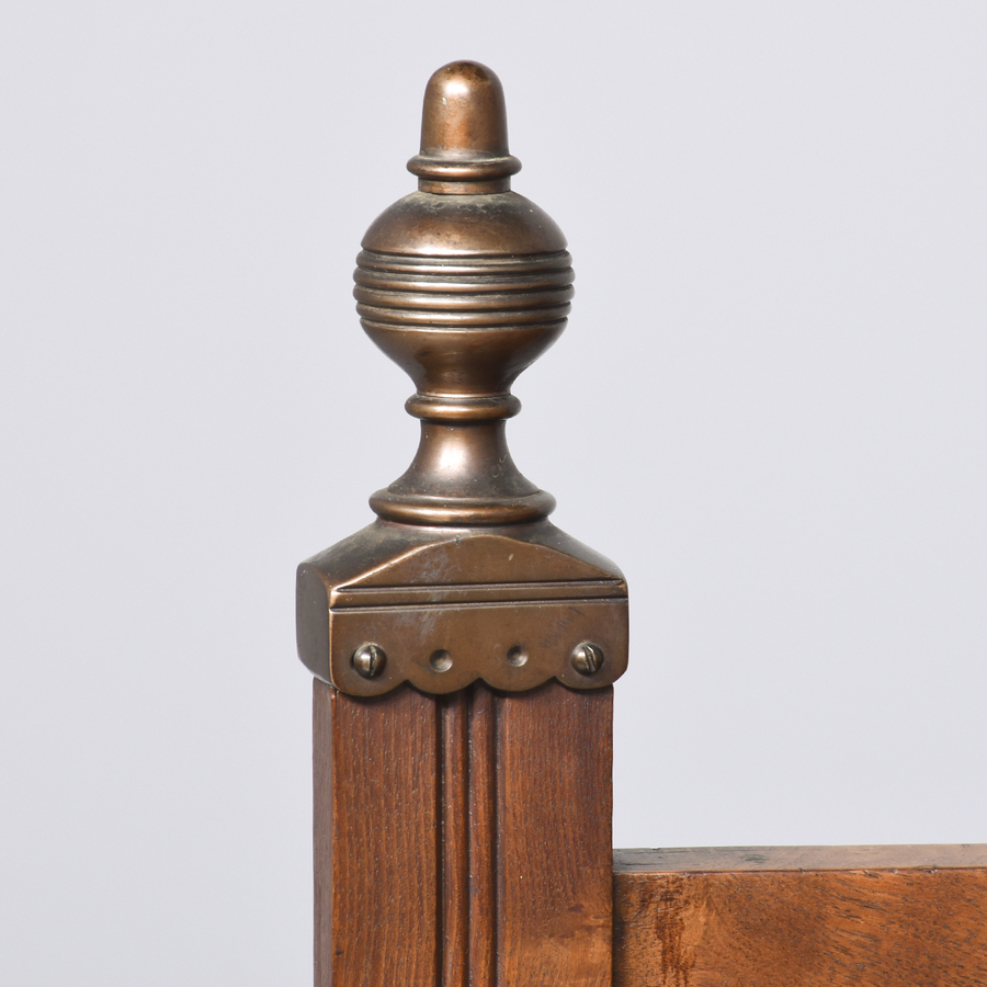 Antique Red Walnut Stick Stand in The Manner Of James Shoolbred of London