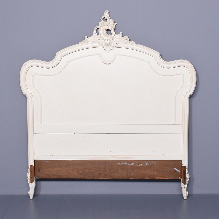 Antique A Painted French Louis XVI Bed