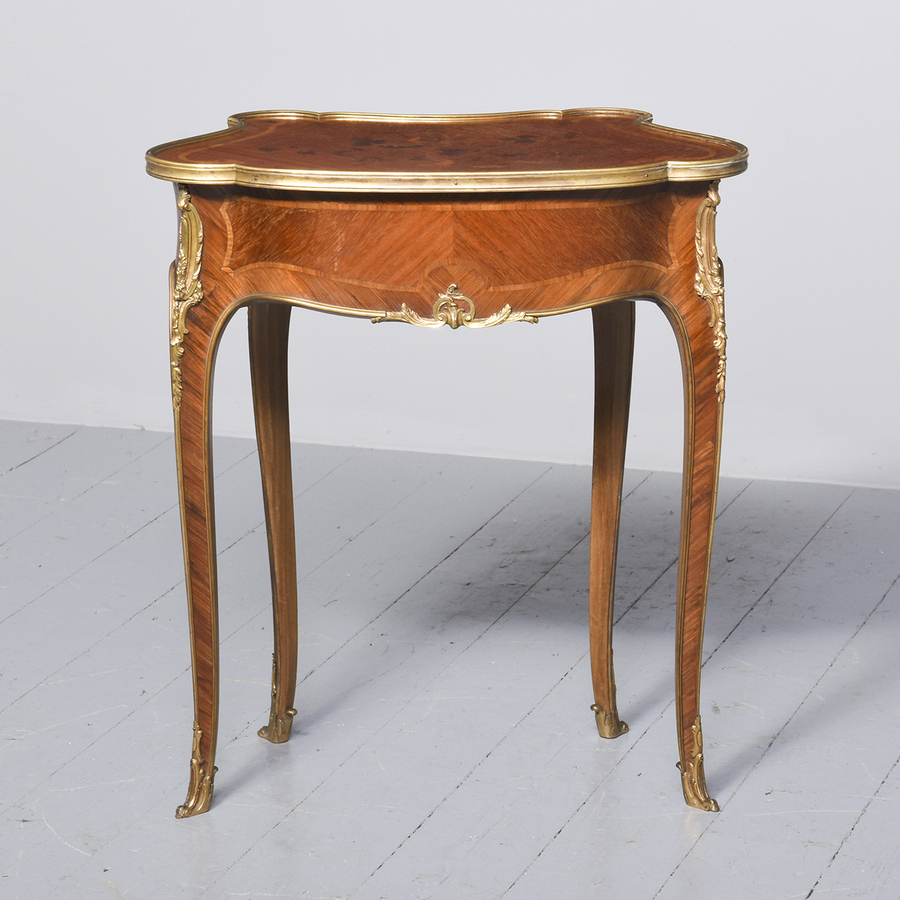 Antique Exhibition Quality French Side Table