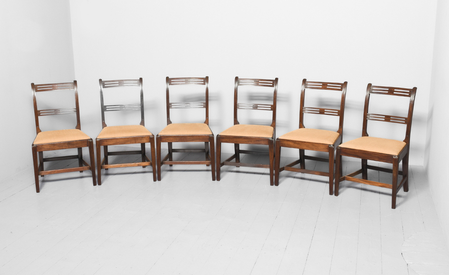 Antique Set of 8 George III Chairs