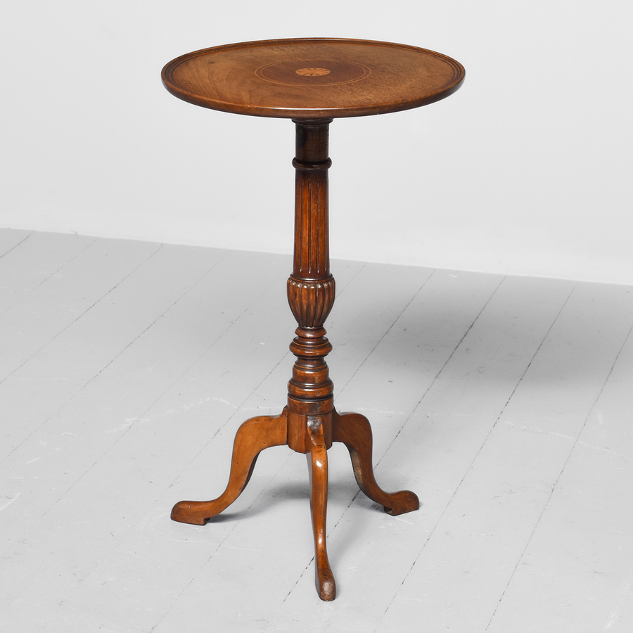 Antique A George III Style Inlaid Occasional Table