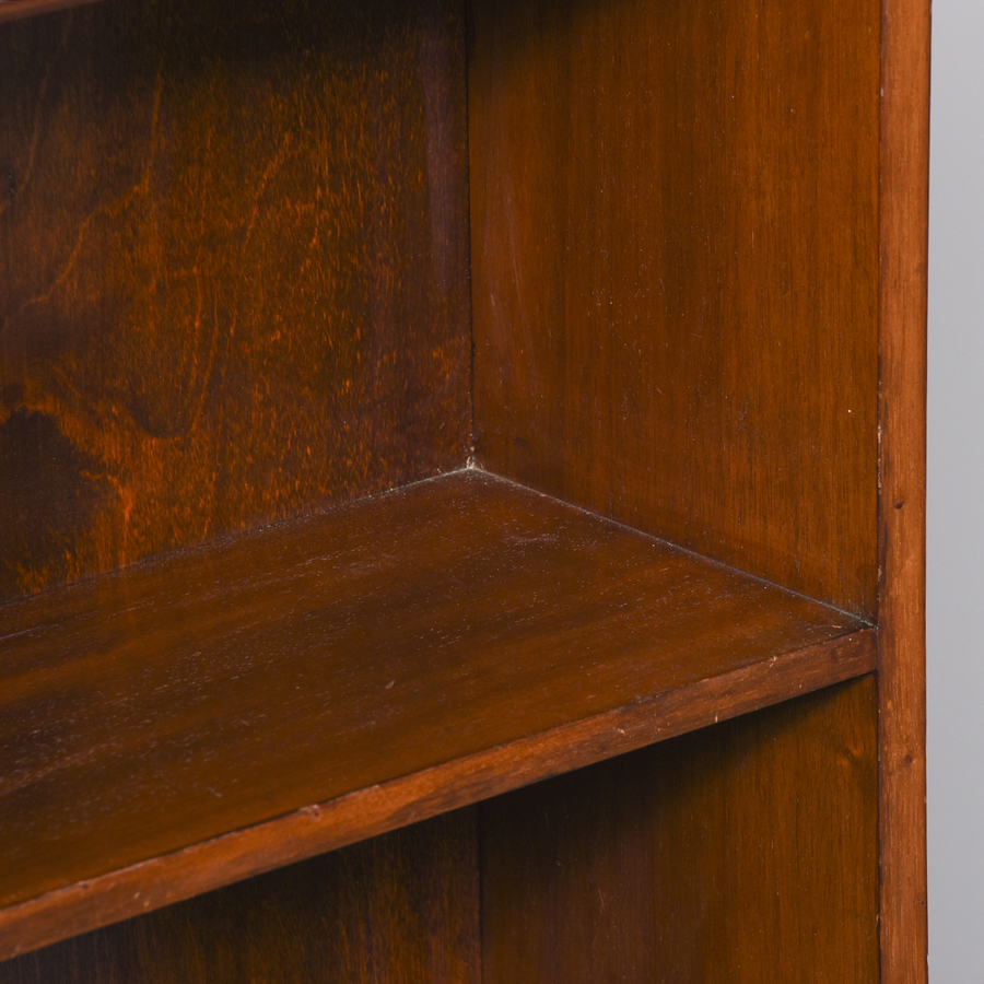 Antique Narrow Open Bookcase