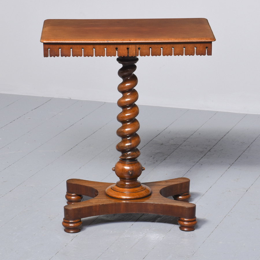 Antique Quality Early 19th Century Mahogany Occasional Table