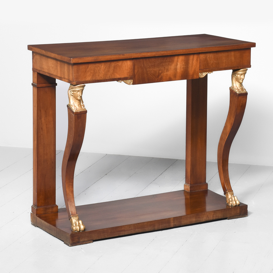 French Mahogany Louis Philippe Pier Table