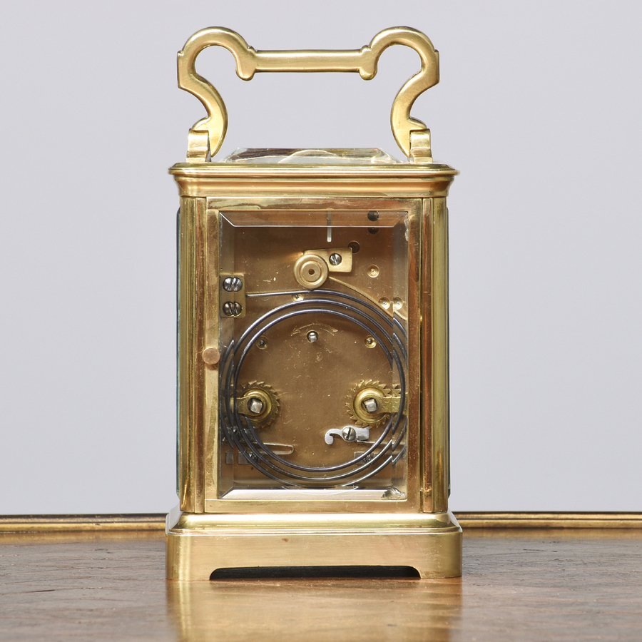 Antique French Brass Carriage Clock