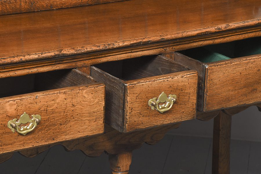 Antique Oak Two-Part Welsh Dresser