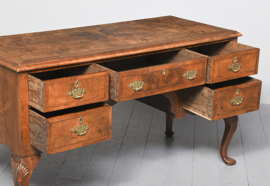 Antique George II Style Walnut Desk