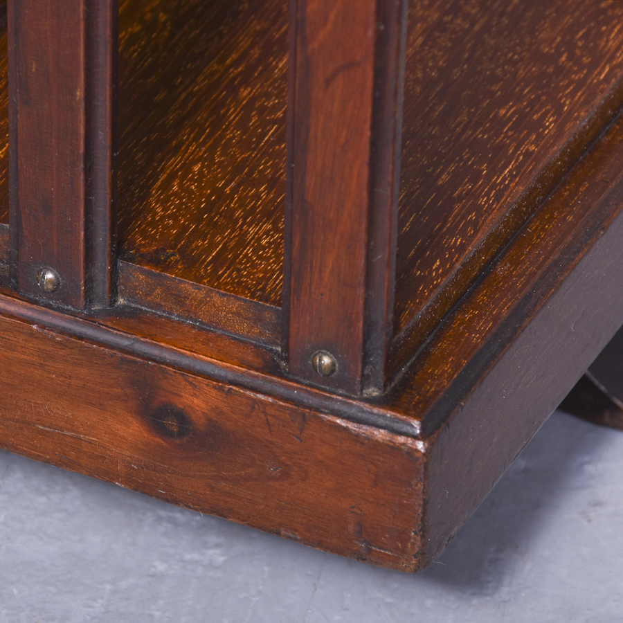 Antique Victorian Neat-Size Table Top Revolving Bookcase