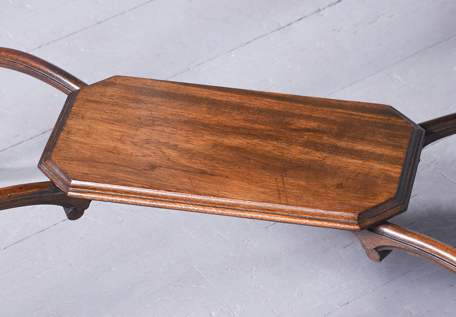 Antique Large Victorian Mahogany Bijouterie Table
