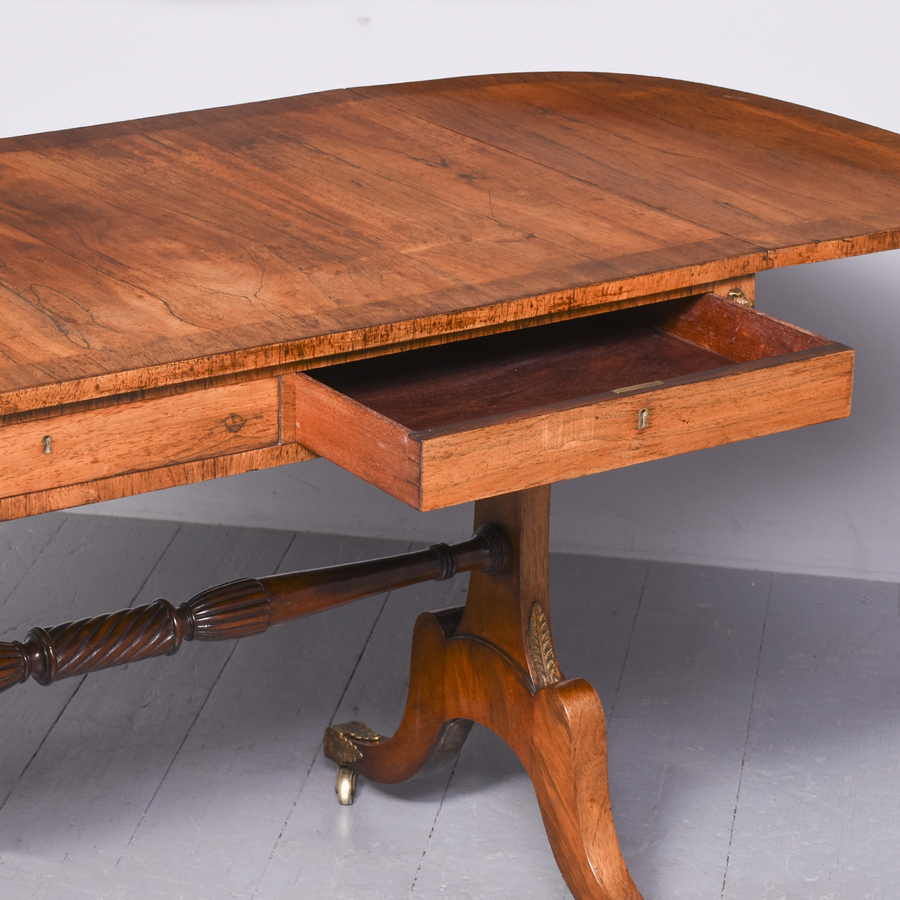 Antique Rosewood Sofa Table by William Trotter