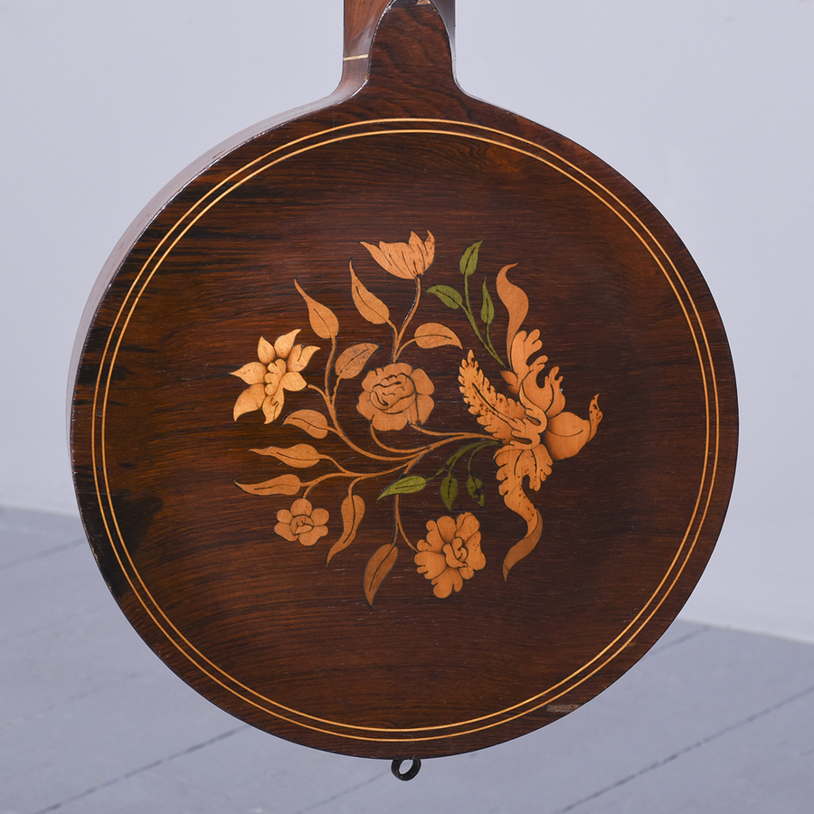 Antique Inlaid Rosewood Banjo