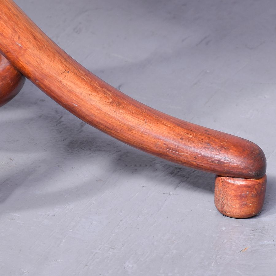 Antique Bentwood Revolving Desk Chair